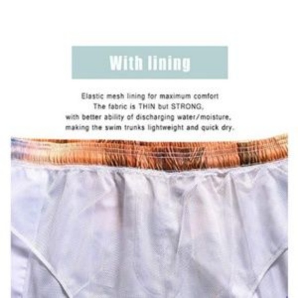 NEW!! Men's "Beach Day" Swim Shorts - Picture 4 of 7